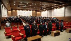 برگزاری مراسم گرامیداشت هفته بسیج در شرکت پتروشیمی شیراز 