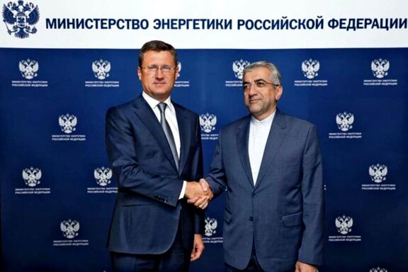 Iran, Russian energy ministers underline expansion of cooperation