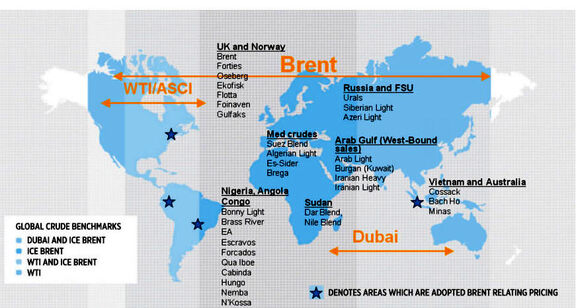 October Brent crude rose 98 cents to $60.49/bbl Wednesday. 