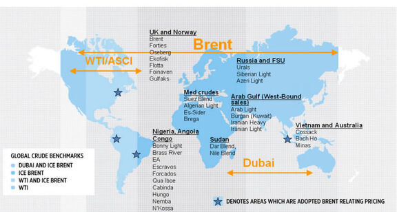 October Brent crude rose 98 cents to $60.49/bbl Wednesday. 