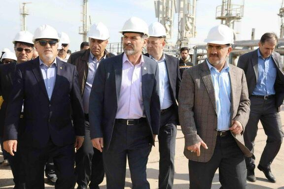 بازدید معاون وزیر نفت از مجتمع پتروشیمی بندرامام