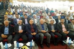 مراسم تجلیل از آتش نشانان حادثه پتروشیمی بوعلی سینا