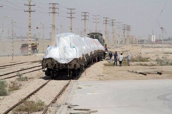 حرکت قطار بر ریل پتروشیمی