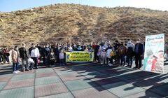 برگزاری پیاده روی خانوادگی کارکنان پتروشیمی شیراز به مناسبت هفته بسیج