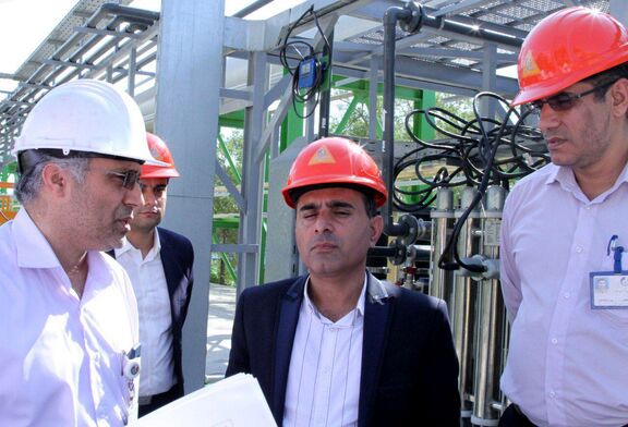 دیدار مدیرکل محیط زیست استان بوشهر از مجتمع پتروشیمی زاگرس
