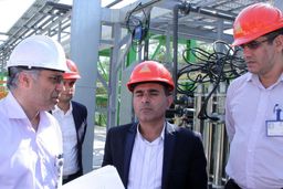 دیدار مدیرکل محیط زیست استان بوشهر از مجتمع پتروشیمی زاگرس