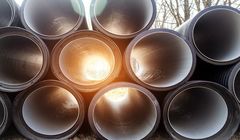 عرضه گسترده پایپ مشکی شازند در حجم زیادی در جامبو بگ در بازار ترکیه