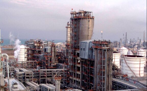 فاز 2 پتروشیمی تندگویان آتش گرفت