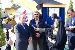 حضور مدیر عامل شرکت گروه گسترش نفت و گاز پارسیان در مراسم افتتاح واحد پلی پروپیلن پتروشیمی تبریز