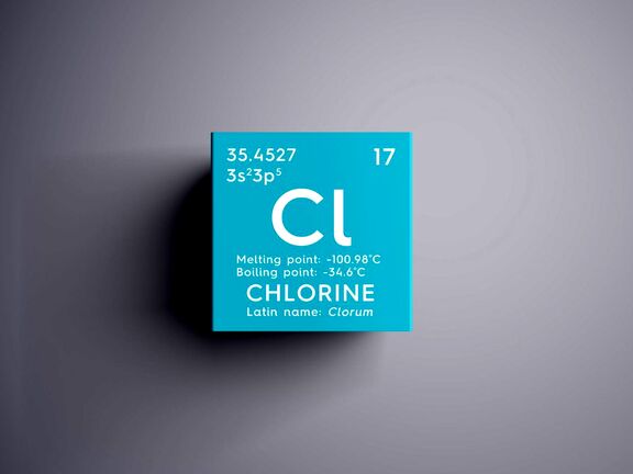 Europe June chlorine production falls 3.7% on month, 6.9% on year