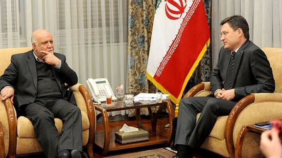 Russia Oil Minister, Zanganeh Discuss Cooperation in Moscow
