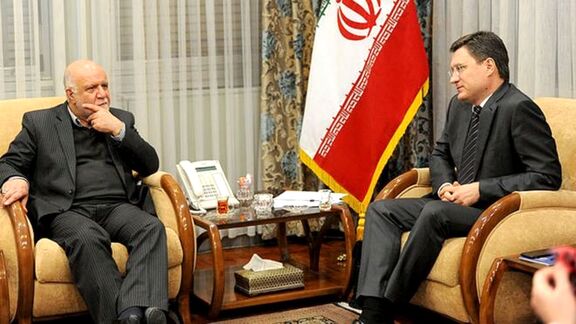 Russia Oil Minister, Zanganeh Discuss Cooperation in Moscow