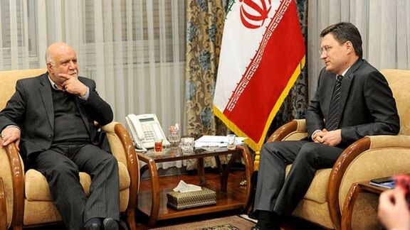 Russia Oil Minister, Zanganeh Discuss Cooperation in Moscow