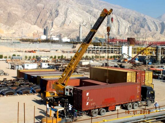 کانوکشن ریفرمر اولیه پتروشیمی هنگام به وزن 1500 تن رسید