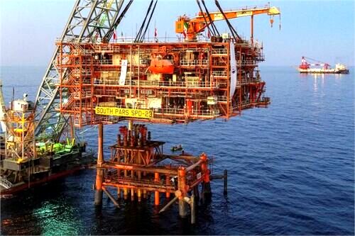 Süd Pars: Iran installiert dritte Plattform in den Phasen 22-24