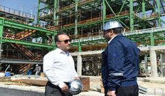 بازدید مدیرعامل هلدینگ نفت و گاز پارسیان، از پروژه های توسعه ای پتروشیمی تبریز