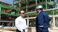 بازدید مدیرعامل هلدینگ نفت و گاز پارسیان، از پروژه های توسعه ای پتروشیمی تبریز